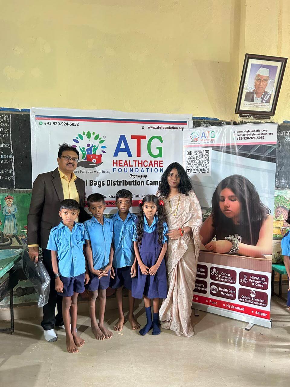 ATG Foundation School Bag Distribution Event 29 July 2024