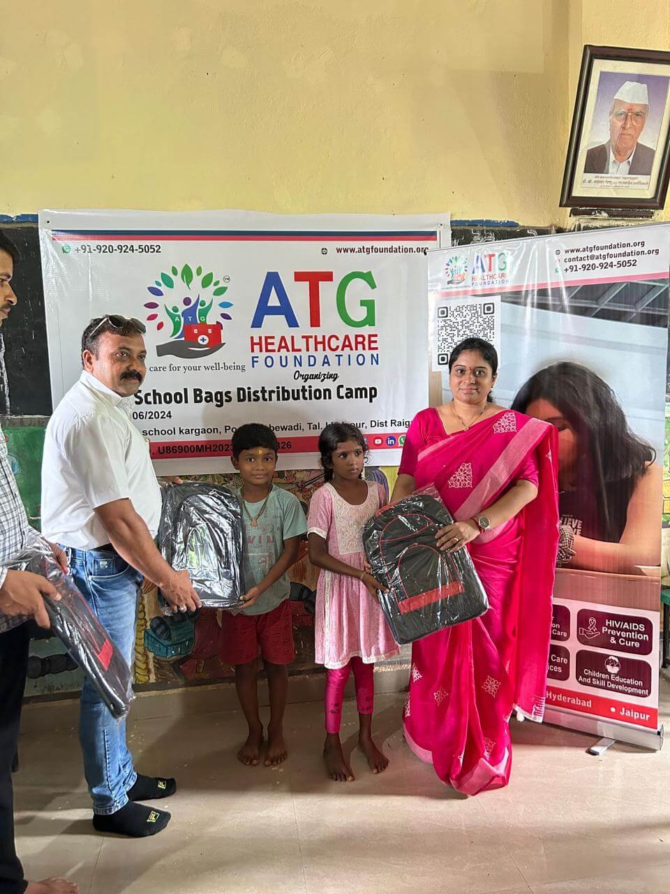 ATG Foundation School Bag Distribution Event 29 July 2024