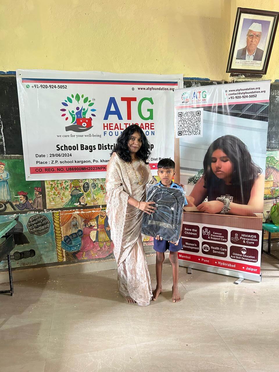 ATG Foundation School Bag Distribution Event 29 July 2024