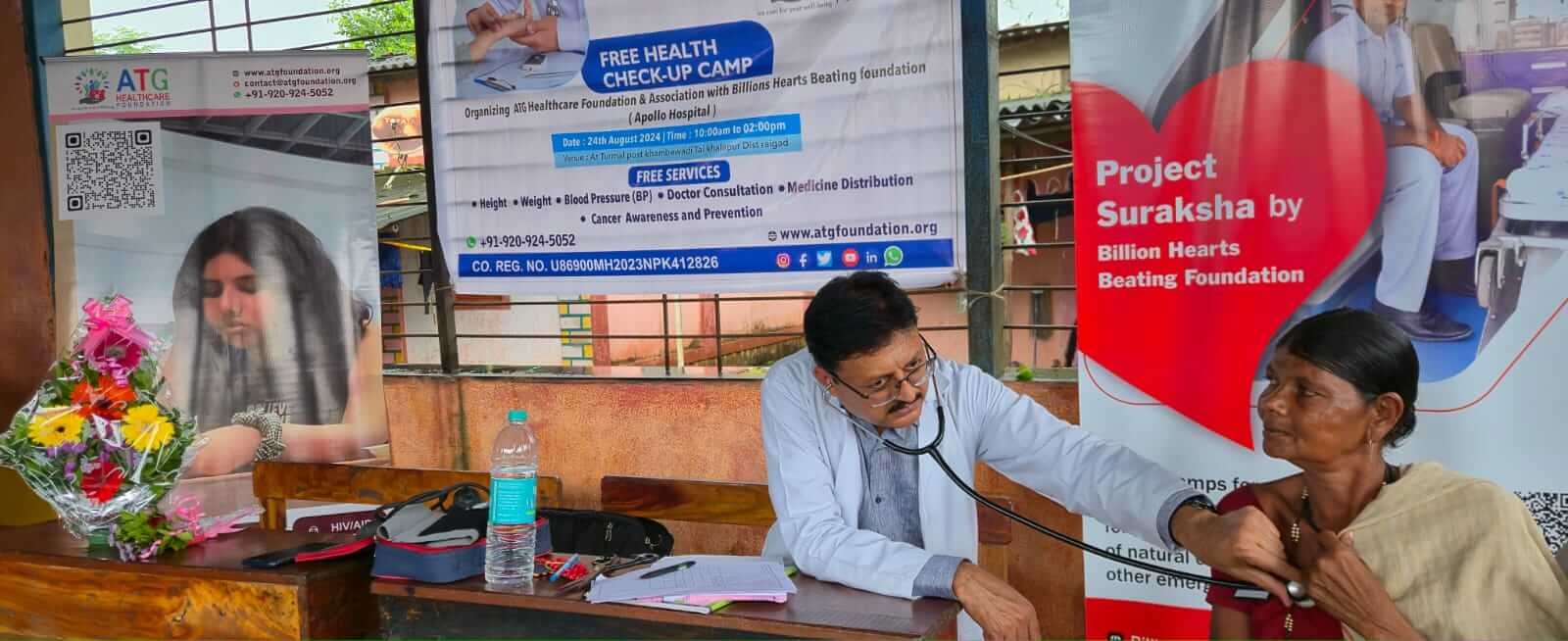 Free HealthCare Camp by ATG Foundation in Association with Apollo Hospital Billions Heart Beating Foundation (Apollo Hospital) (16)