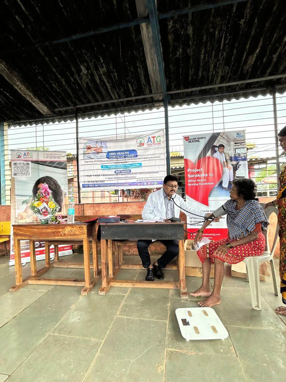 Free HealthCare Camp by ATG Foundation in Association with Apollo Hospital Billions Heart Beating Foundation (Apollo Hospital) (16)