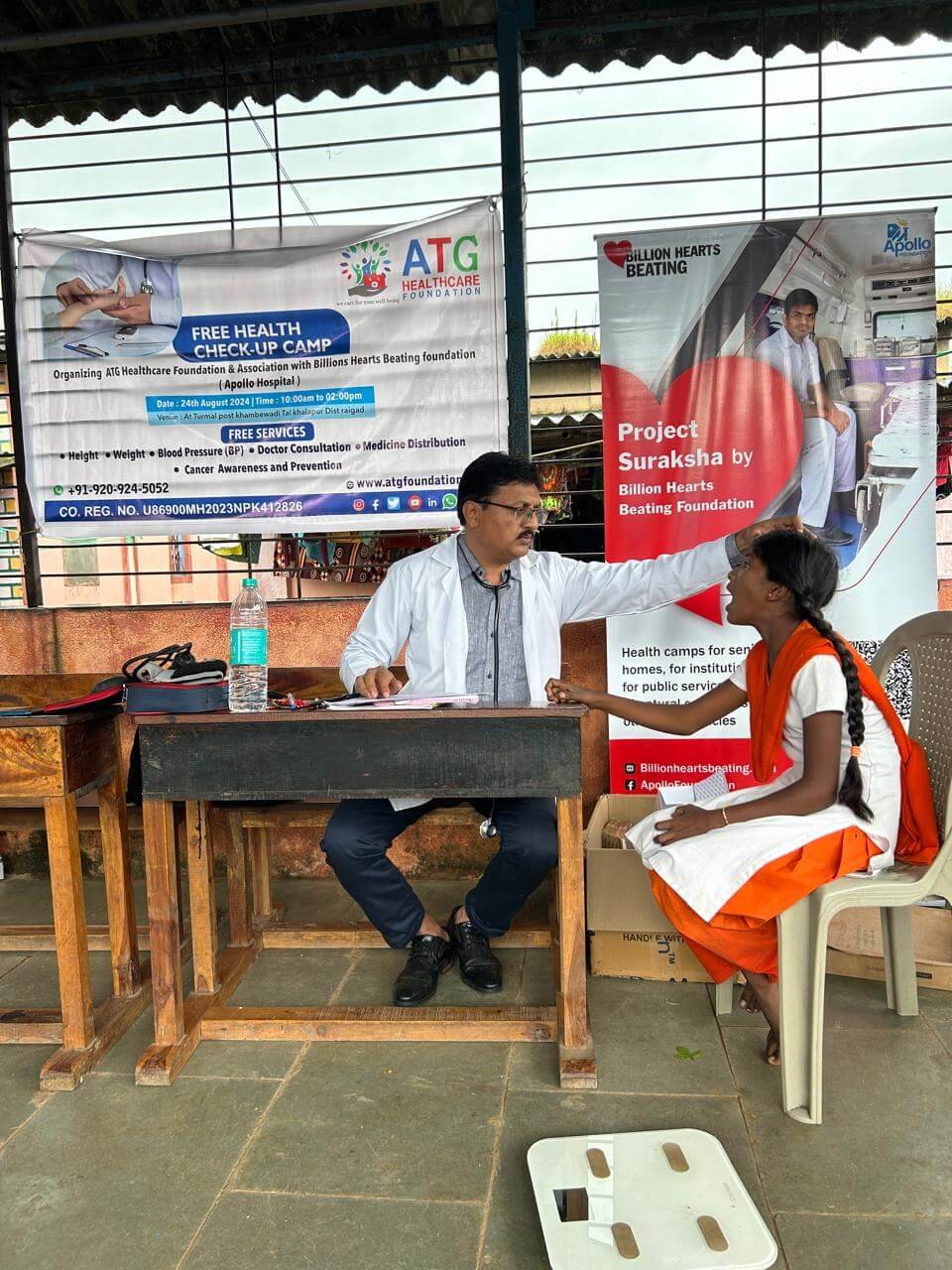 Free HealthCare Camp by ATG Foundation in Association with Apollo Hospital Billions Heart Beating Foundation (Apollo Hospital) (16)