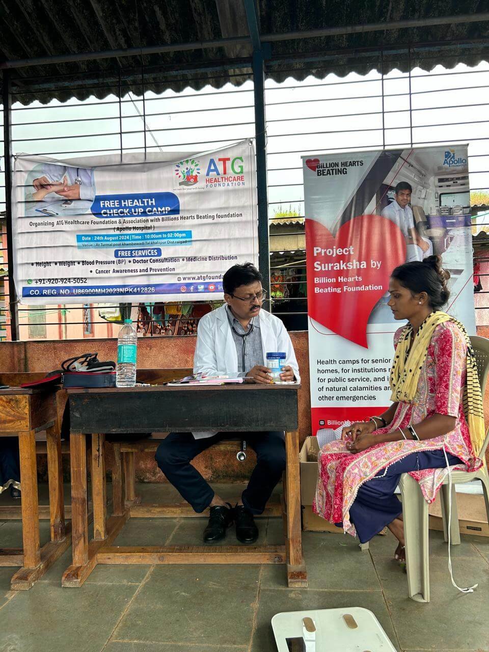 Free HealthCare Camp by ATG Foundation in Association with Apollo Hospital Billions Heart Beating Foundation (Apollo Hospital) (16)