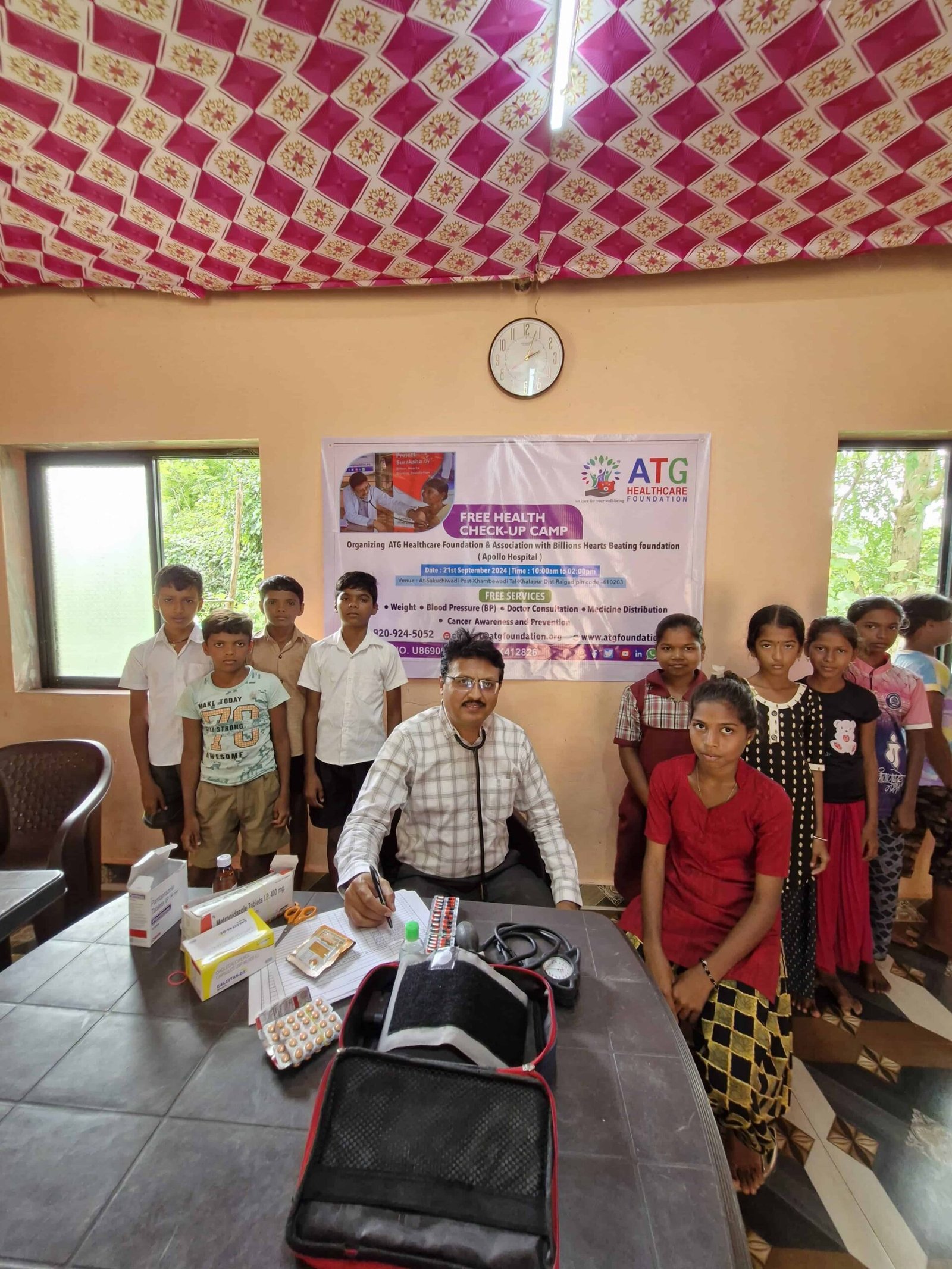 ATG HealthCare Foundation Medical Camp