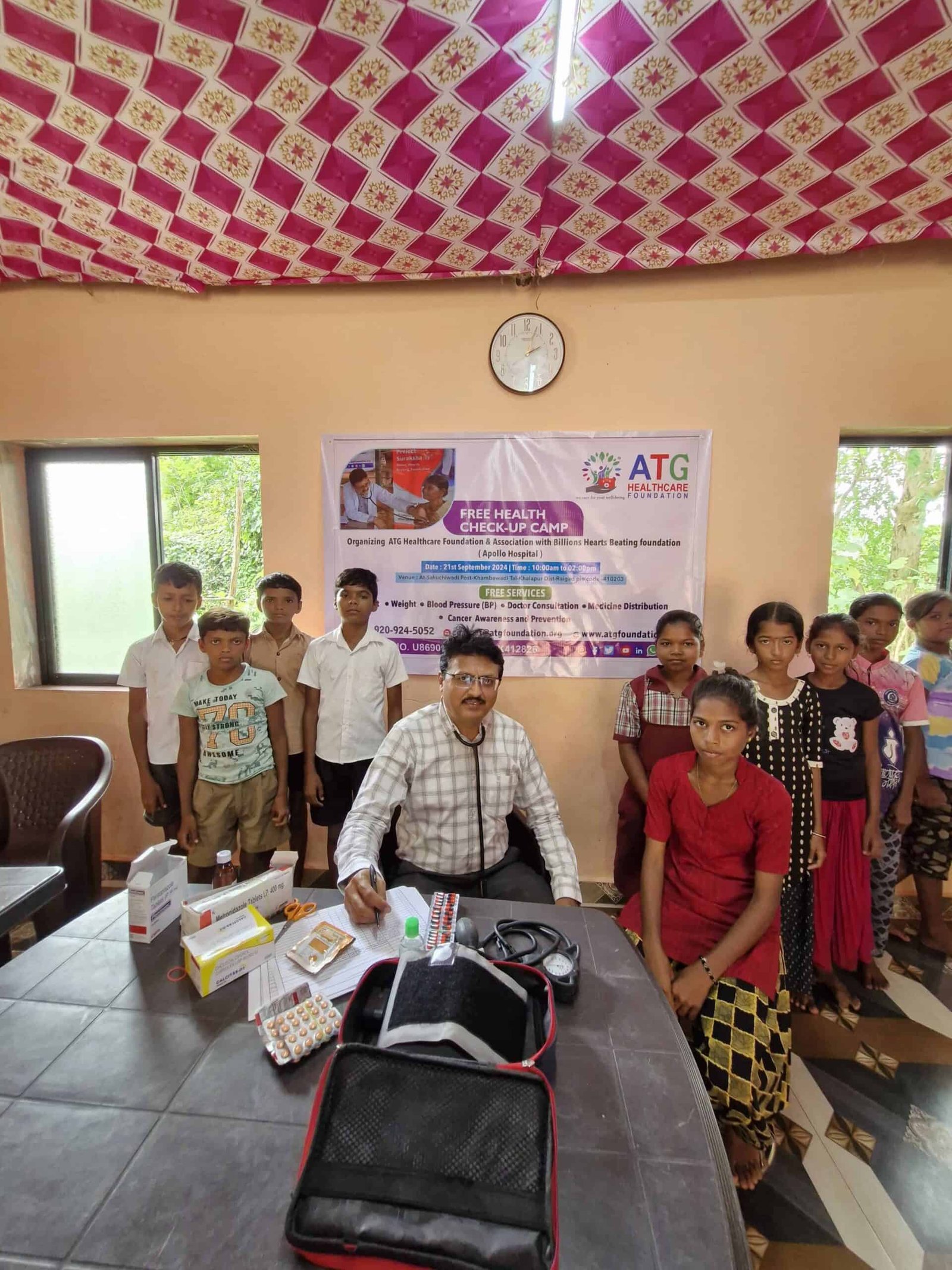 ATG HealthCare Foundation Medical Camp