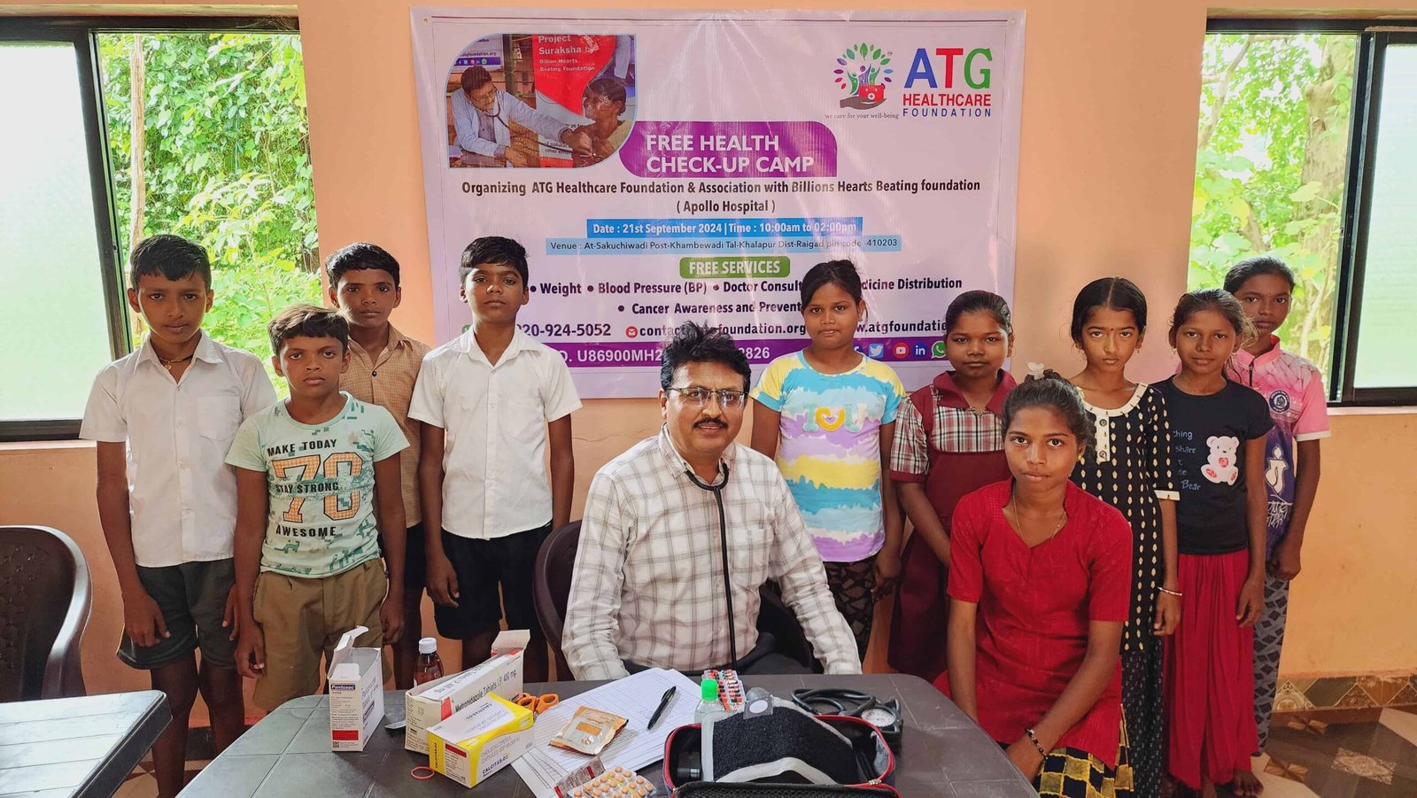 ATG HealthCare Foundation Medical Camp