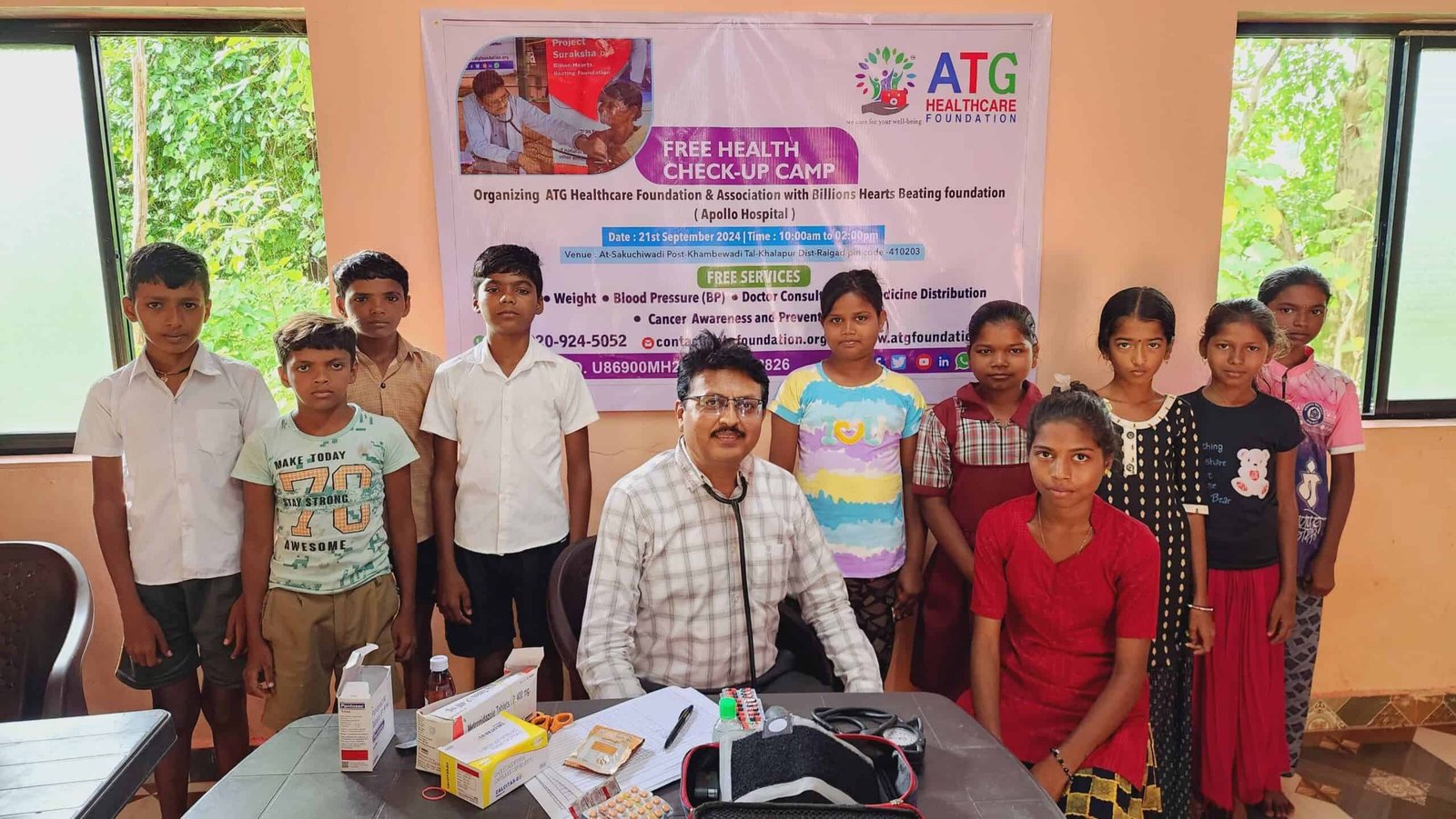 ATG HealthCare Foundation Medical Camp