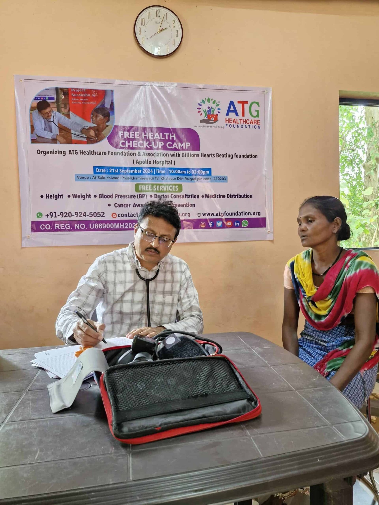 ATG HealthCare Foundation Medical Camp