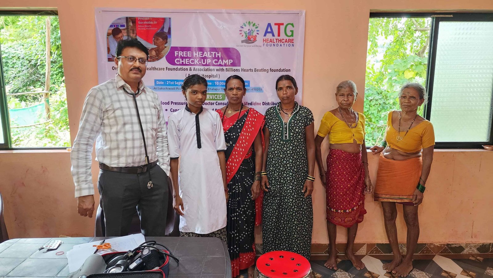 ATG HealthCare Foundation Medical Camp