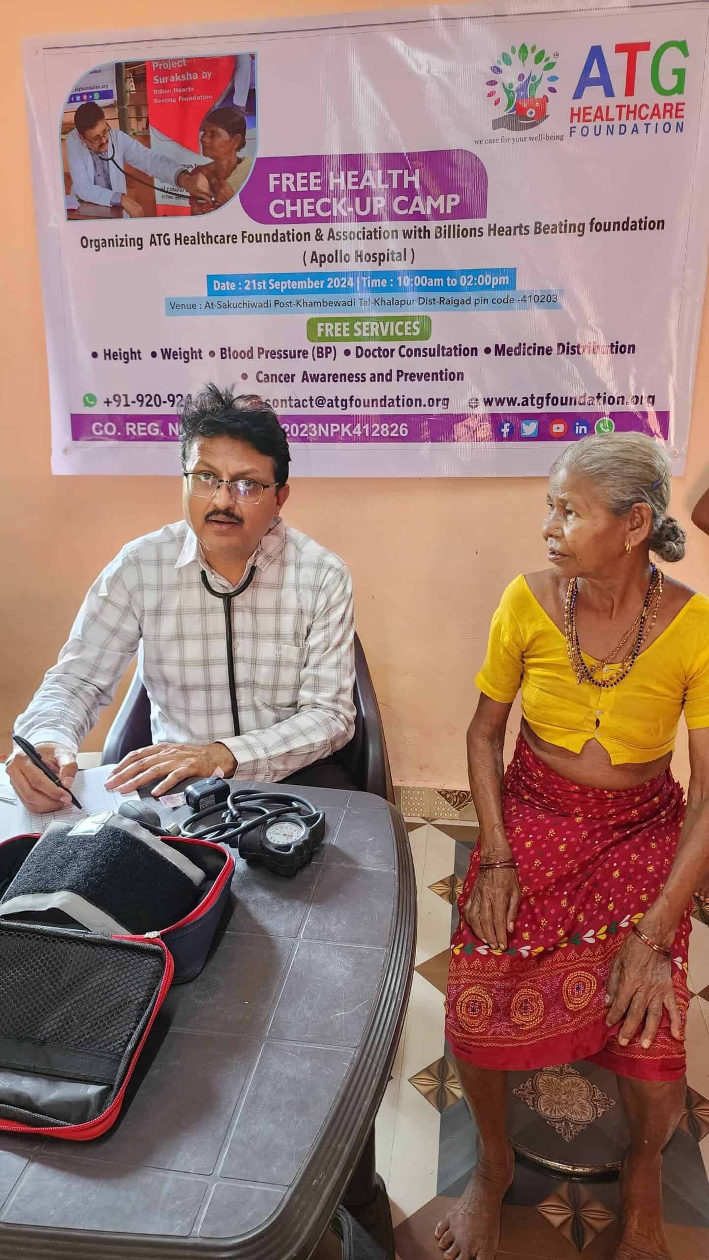 ATG HealthCare Foundation Medical Camp
