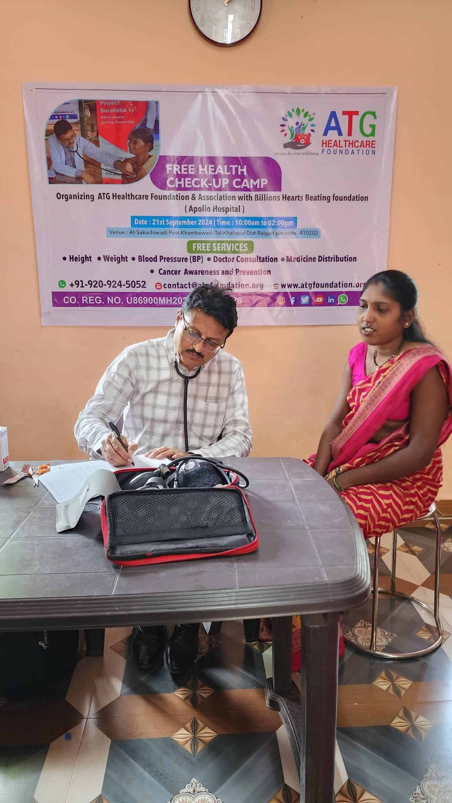 ATG HealthCare Foundation Medical Camp