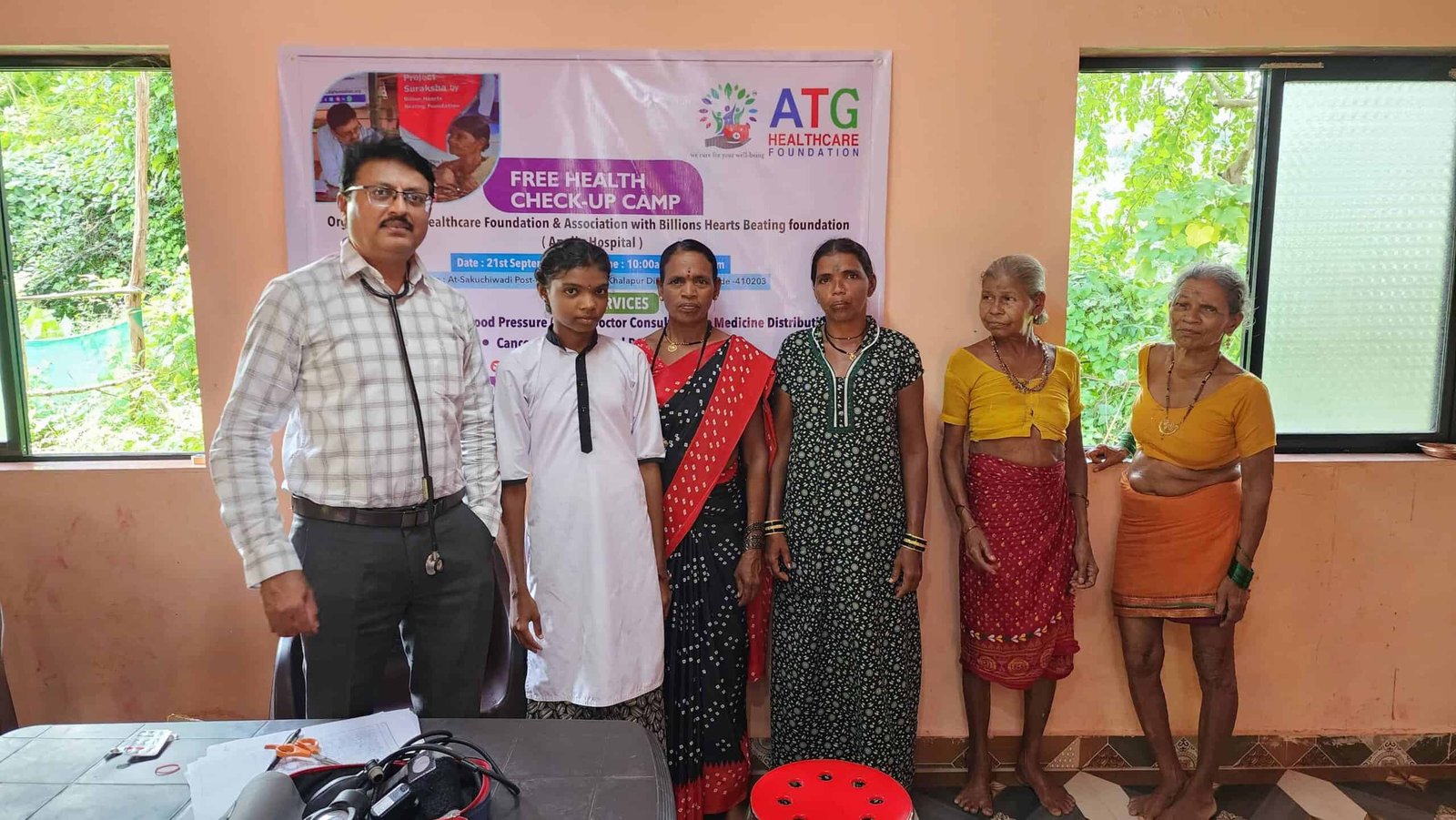 ATG HealthCare Foundation Medical Camp