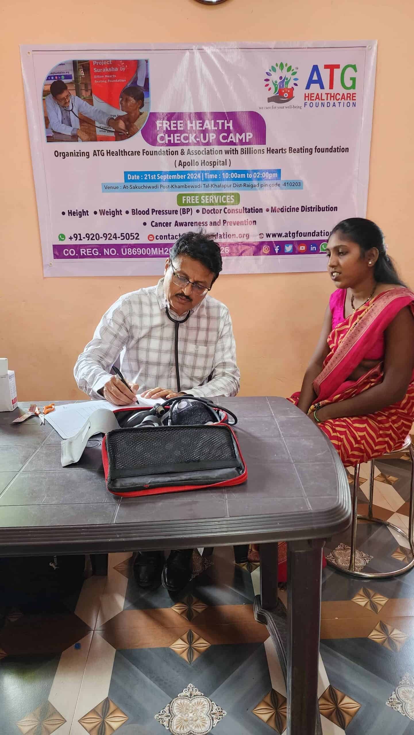 ATG HealthCare Foundation Medical Camp