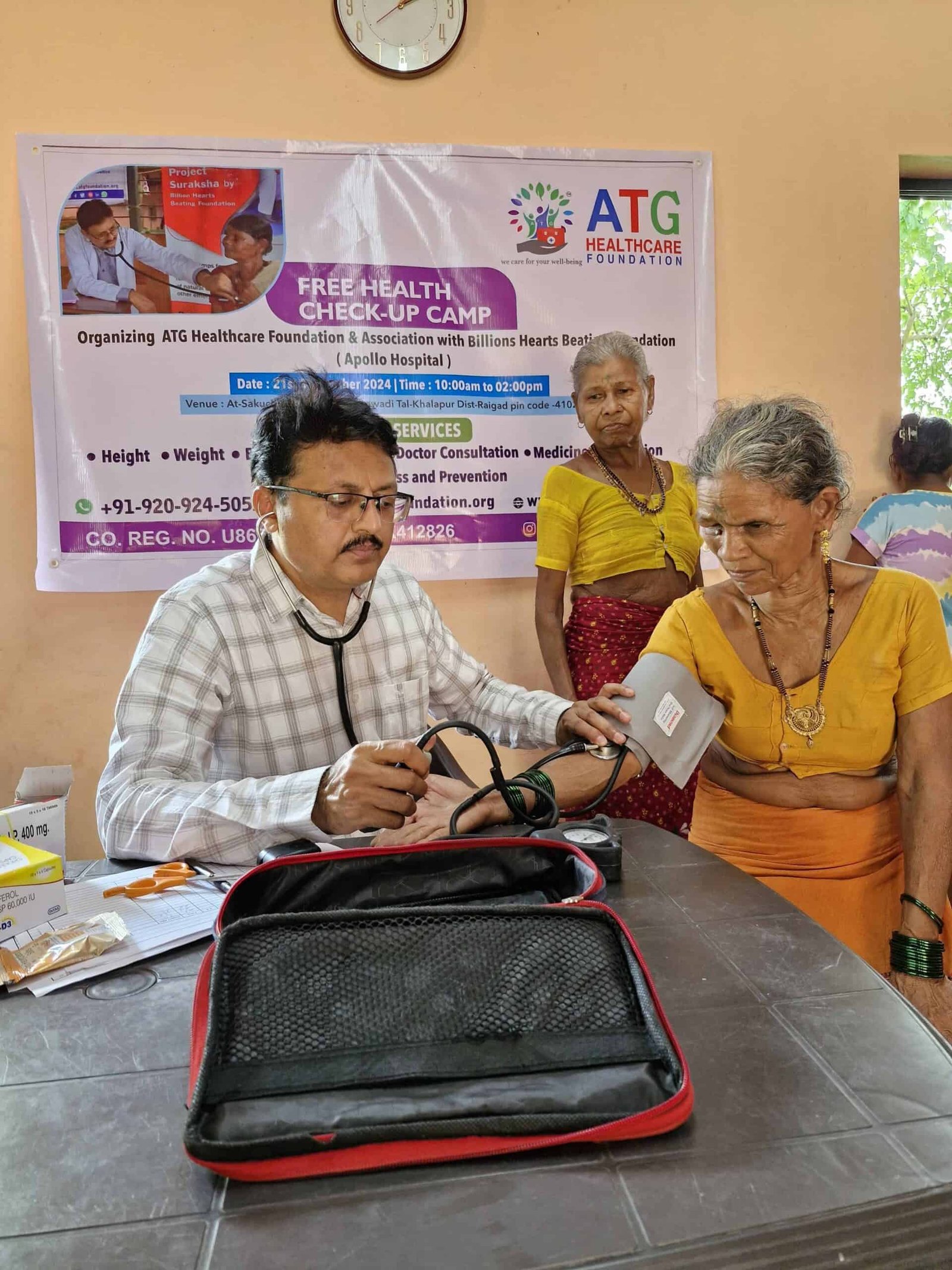 ATG HealthCare Foundation Medical Camp