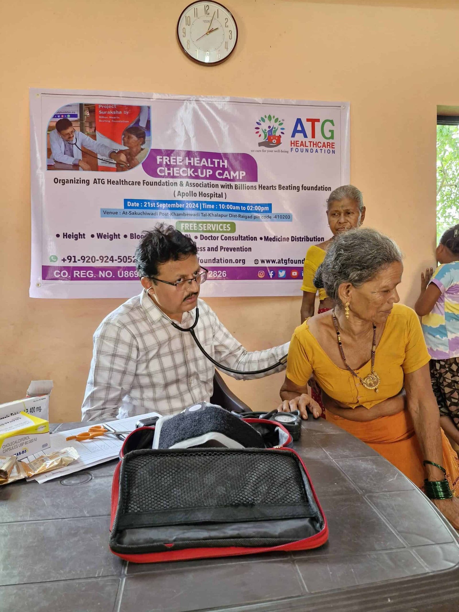 ATG HealthCare Foundation Medical Camp