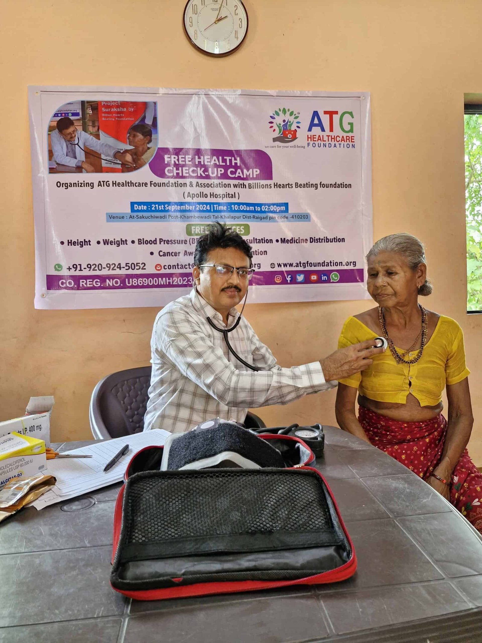 ATG HealthCare Foundation Medical Camp