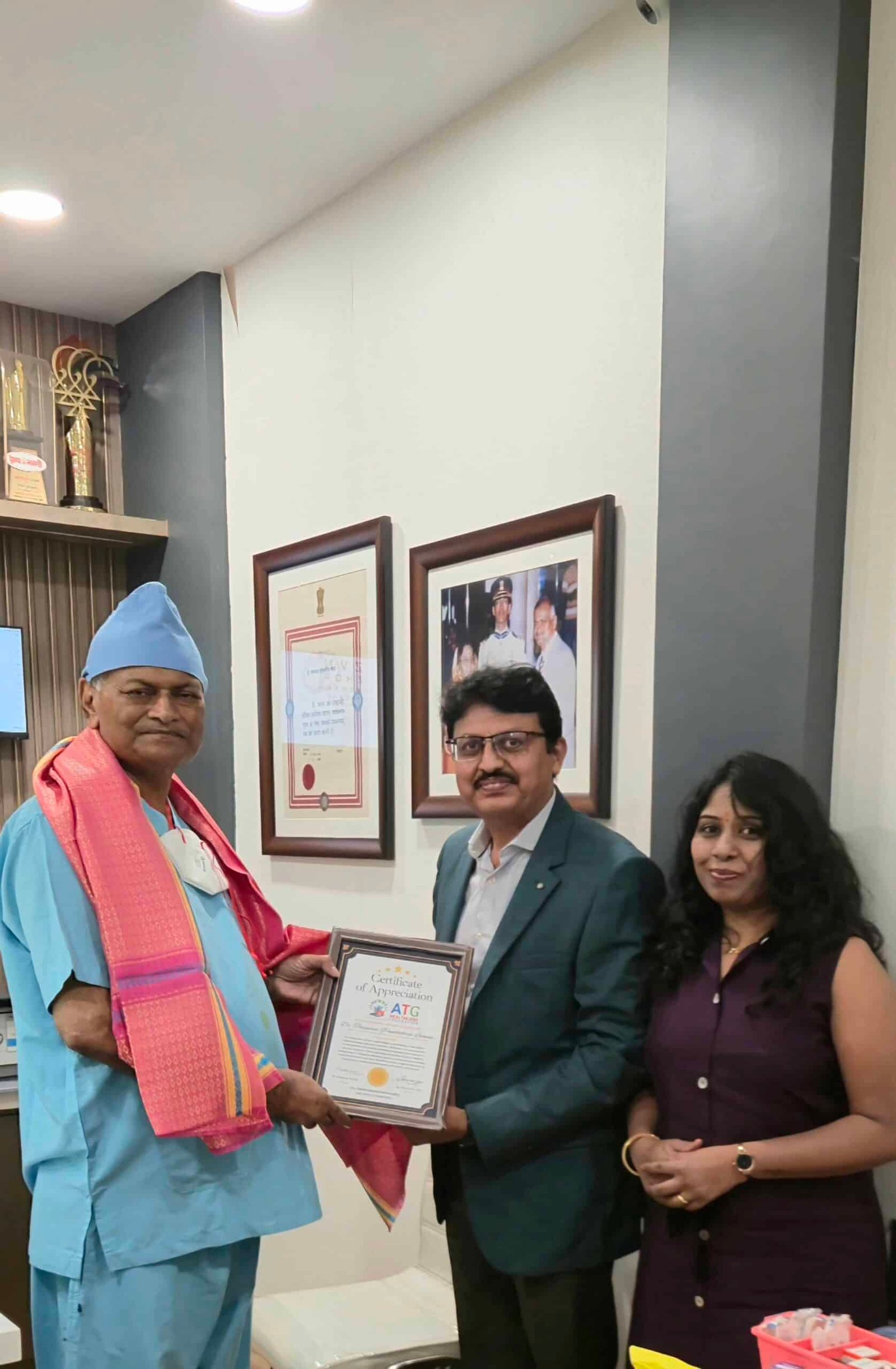 Dr.Lahane's Raghunath Netralaya and Dr. Vishwas Rao Partnership - ATG HealthCare Foundation